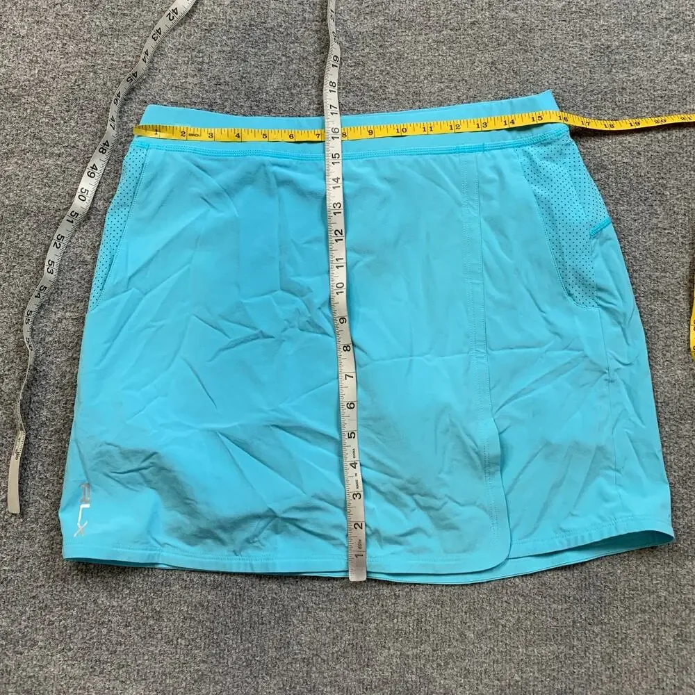 RLX Ralph Lauren Skort Womens M Medium Water Performance Golf Pull On Stretch